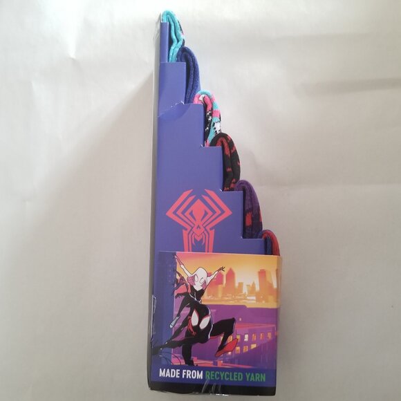 Marvel Spider-man Across The Spider-verse 6 pack socks - Picture 6 of 10
